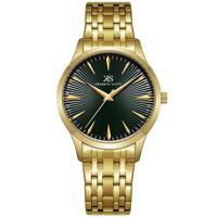 Kenneth Scott Men's Analog Green Dial Watch - K22016-GBGH