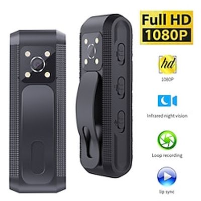 New Sound Recording Pen Mini Camera Full HD 1080P Voice Video Recording Infrared night Vision 1080P Wearable wireless cam miniinthebox