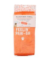 Core 2 Pocket Microfiber Pet Towel Coral