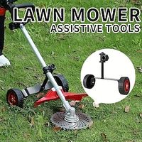 Lawn Mower Auxiliary Wheel Gasoline Lawn Mower Support Frame Portable Portable Portable Electric Lawn Mower Support Wheel Lawn Mower Wheel Accessories miniinthebox - thumbnail