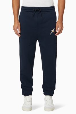Single Bee Bird Sweatpants in Organic Cotton Single Bee Bird Sweatpants in Organic Cotton
