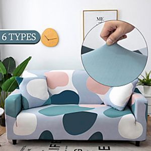 Stretch Plaid Sofa Slipcover Elastic Sofa Covers for Living Room funda sofa Chair Couch Cover Home Decor 1234-seater Dust-Proof Non-Slip (1pcFree Send a Pillowcase) Lightinthebox