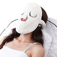 1pc Reusable Face Towel Mask Cold Hot Compress Facial Steamer Towel Mask Moisturizing Beauty Skin Care Spa Towels For Facial Facial Steamer Mask For Women Girls Lightinthebox - thumbnail