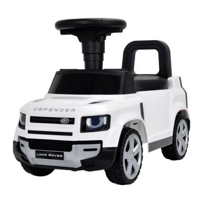 Megastar Ride On Push Car Licensed Land Rover Defender, Anti-Skid Wheel - White Megastar Ride On Push Car Licensed Land Rover Defender, Anti-Skid Wheel - White