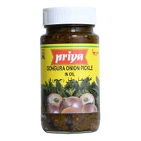Priya Gongura Onion Pickle In Oil 300g - thumbnail