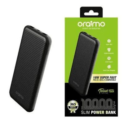 Oraimo OPB-P113D 10000mAh Power Bank - Black Oraimo OPB-P113D 10000mAh Power Bank - Black