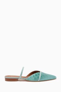 Frankie Flats in Quilted Satin