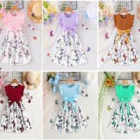 Kids Girls' Dress Graphic Sleeveless Party Outdoor Casual Fashion Daily Casual Polyester Summer Spring 2-12 Years Lightinthebox