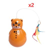 M-PETS Tiger Interactive Cat Toy (Pack Of 2)