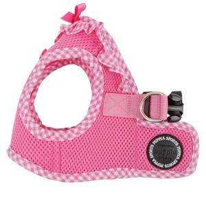 Puppia Vivien Harness B Pink L Neck 11.41 Chest 16.92 Inch