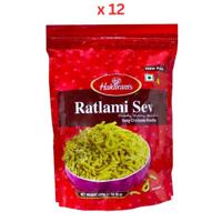 Haldirams Ratlami Sev 400gm - Pack Of 12