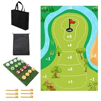The Casual Golf Game Set,Complete Golfing Experience with Hitting Mat and Game Pad, Ideal for Leisurely Enjoyment and Perfecting Your Swing Technique Lightinthebox