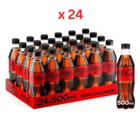 Coca Cola Zero Carbonated Drink 24x500 ml Carton