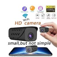 Portable 1080 HD Night Small Camera Mini Surveillance Camera No light HD intelligent night vision Camera record Video miniinthebox - thumbnail