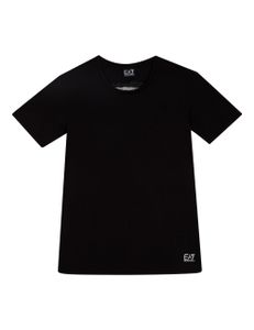 Macramé Logo Back T-shirt - Black