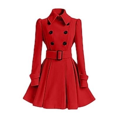 Retro Vintage 1950s Coat Outerwear Women's Cosplay Costume Masquerade Casual Daily Coat miniinthebox Retro Vintage 1950s Coat Outerwear Women's Cosplay Costume Masquerade Casual Daily Coat miniinthebox
