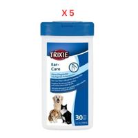 Trixie Ear Care Wipes For Pets Pack Of 5