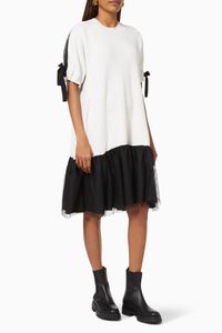 T-shirt Dress in Wool-Blend