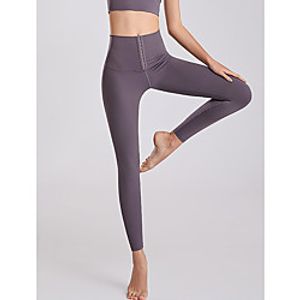 Women's Casual  Sporty Athleisure Tights Leggings Ankle-Length Pants Leisure Sports Gym Stretchy Plain Comfort High Waist Green Black Purple Pink S M L XL Lightinthebox