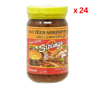 Siblings Sauteed Shrimp Paste, Sweet - 227 Gm Pack Of 24 (UAE Delivery Only)