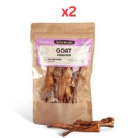 Wild Balance Natural Snack Goat Headskin for Dogs 60G (Pack of 2)