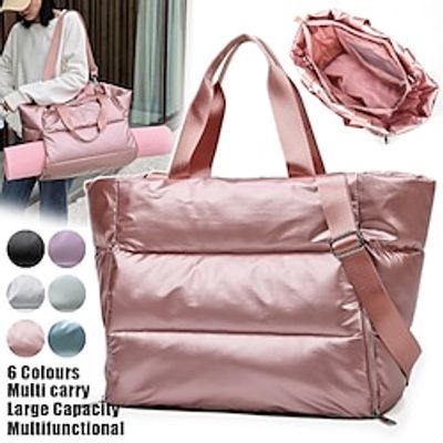 Women's Handbag Crossbody Bag Shoulder Bag Gym Bag Diaper Bag Tote Oxford Cloth Outdoor Shopping Daily Zipper Large Capacity Waterproof Durable Solid Color Quilted Silver Black Pink miniinthebox Women's Handbag Crossbody Bag Shoulder Bag Gym Bag Diaper Bag Tote Oxford Cloth Outdoor Shopping Daily Zipper Large Capacity Waterproof Durable Solid Color Quilted Silver Black Pink miniinthebox