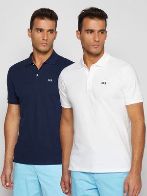Gap Logo Polo Shirt, 2-Pack