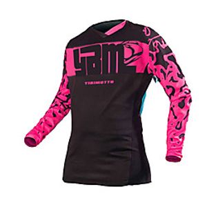 CAWANFLY Women's Long Sleeve Cycling Jersey Summer Black / Red Bike Top Mountain Bike MTB Road Bike Cycling Quick Dry Breathable Sports Clothing Apparel / Micro-elastic miniinthebox
