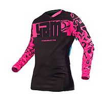 CAWANFLY Women's Long Sleeve Cycling Jersey Summer Black / Red Bike Top Mountain Bike MTB Road Bike Cycling Quick Dry Breathable Sports Clothing Apparel / Micro-elastic miniinthebox - thumbnail
