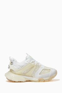 Track Clear Sole Sneakers in Mesh & Nylon