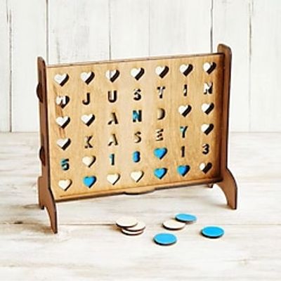 Personalized Four Person Red Heart Duel Game Wooden Handicraft Anniversary Gift Creativity Day Valentine's Day Couple game Lightinthebox Personalized Four Person Red Heart Duel Game Wooden Handicraft Anniversary Gift Creativity Day Valentine's Day Couple game Lightinthebox
