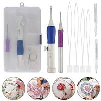 DIY Punch Needle Magic Embroidery Pen Set Stitching Thread Tool Sewing Craft Kit Lightinthebox