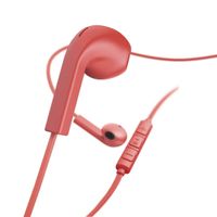 Hama" Advance” Headphones, Earbuds, Microphone, Flat Ribbon Cable, Red Hama" Advance” Headphones, Earbuds, Microphone, Flat Ribbon Cable, Red