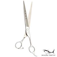 Pets Club Shark Teeth 7.5 Straight 4 Star Series Scissor For Cat & Dog