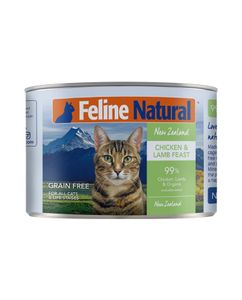 Feline Natural Chicken And Lamb Can 170g Grain Free Cat Wet Food