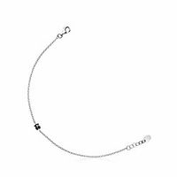 mini onix bracelet in silver with onyx Lightinthebox - thumbnail