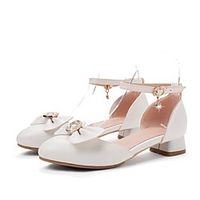 Girls' Sandals Princess Shoes PU Big Kids(7years ) White Pink Spring Summer Lightinthebox - thumbnail