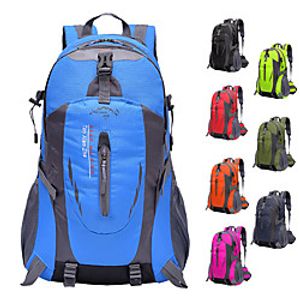 40 L Hiking Backpack Breathability Wearable Sweat-Wicking Outdoor Camping Shooting Downhill Jogging Oxford Red Blushing Pink Navy Blue miniinthebox