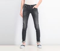 Mens Sleenker Slim Skinny Jeans  Black - thumbnail