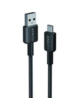 Anker 322 USB-A to USB-C 1 Meter Braided Cable Black