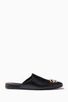 Cosy BB Slides in Smooth Calfskin - thumbnail