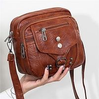 Fashion Cross Body Bag Women Handbags Bags PU Leather Purses and Handbags Vintage Designer Bag Crossbody Bags miniinthebox - thumbnail