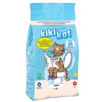 Kiki Kat White Bentonite Clumping Cat Litter Cleany- Soap Scented-20 L (17.4 Kg)