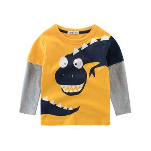 Dinosaur Baby Boys Long Sleeve Tees