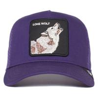 Goorin Bros The Lone Wolf Unisex Trucker Caps Purple - thumbnail