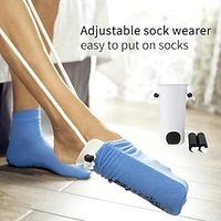 1pc Sock Aid - Easy On And Off Stocking Slider - Pulling Assist Device - Sock Helper Aide Tool - Puller For Elderly, Senior, Pregnant, Diabetics - Pull Up Assistance Help Lightinthebox - thumbnail