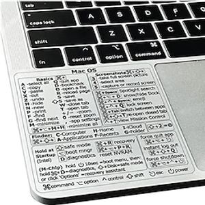 Reference Keyboard Shortcut Sticker Adhesive For PC Laptop Desktop Shortcut Sticker for Apple Mac Chromebook Window Photoshop Lightinthebox