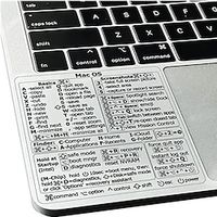 Reference Keyboard Shortcut Sticker Adhesive For PC Laptop Desktop Shortcut Sticker for Apple Mac Chromebook Window Photoshop Lightinthebox - thumbnail