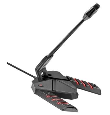 Vertux Streamer 3 High Intensity Anti-Vibration Gaming Microphone Black