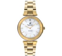 Beverly Hills Polo Club Women's Analog White Mop Dial Watch - BP3333X.120